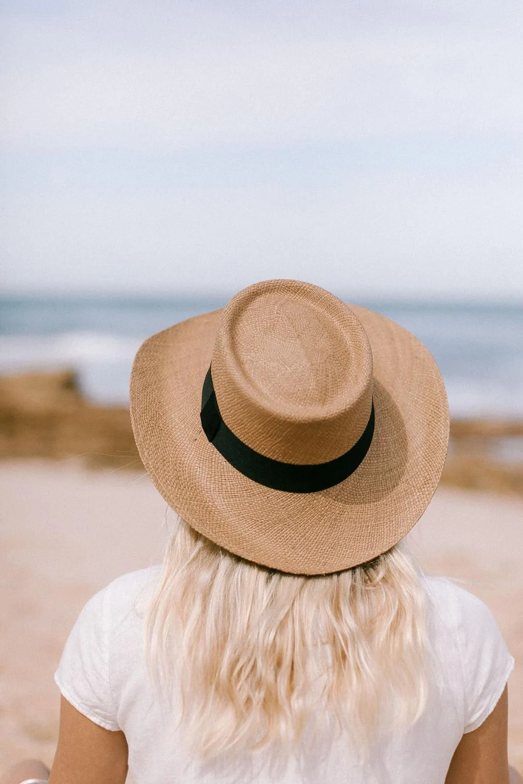 Panama Hat - Gambler - Tobacco
