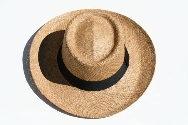 Panama Hat - Gambler - Tobacco