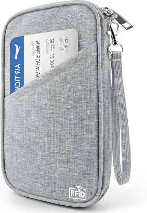 Passport Holder Family RFID Travel Document Organizer for Women Waterproof Passport Wallet Men Portable Case for Cards