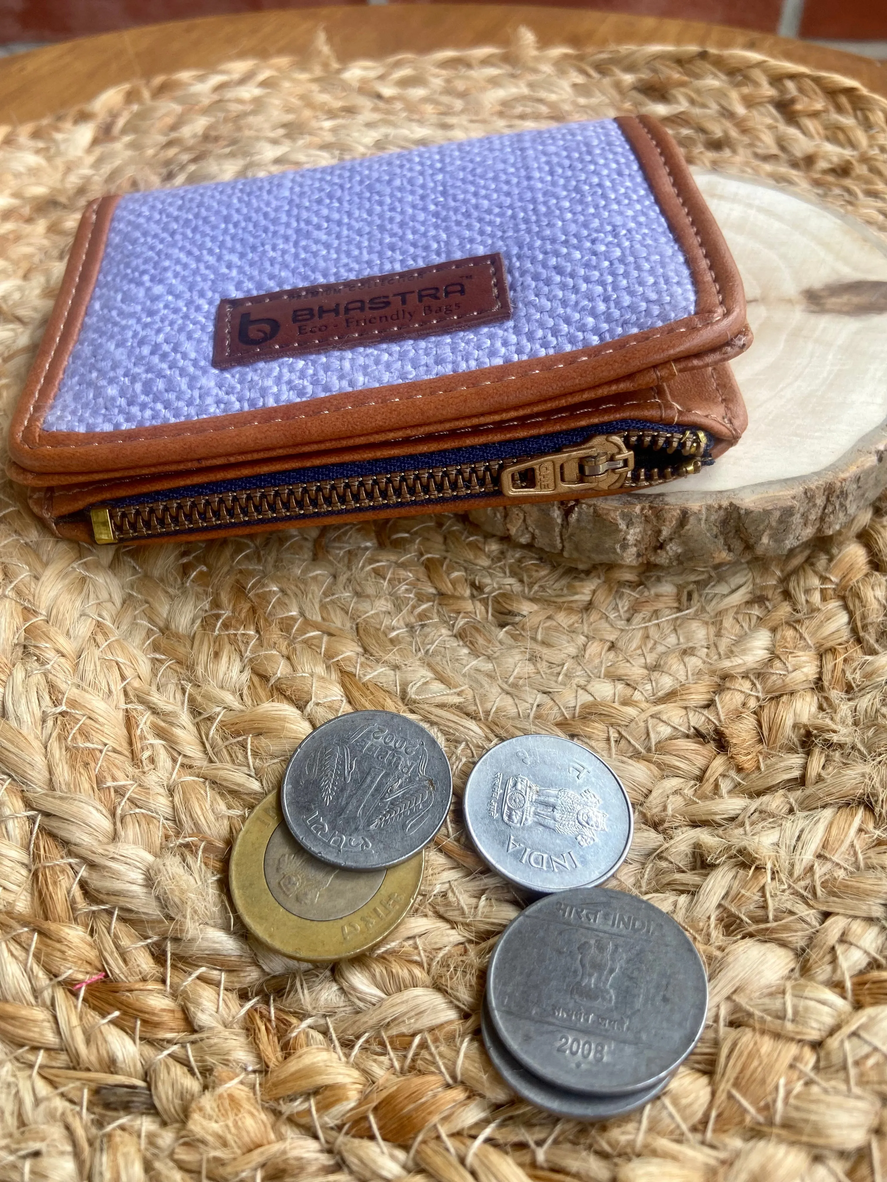 Pearly Purple Mini Wallet