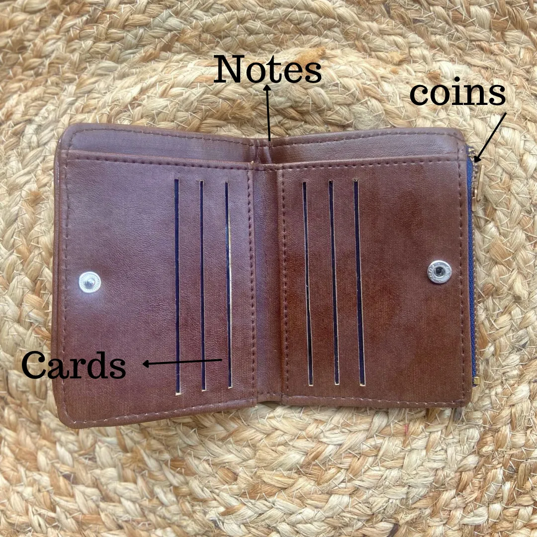 Pearly Purple Mini Wallet