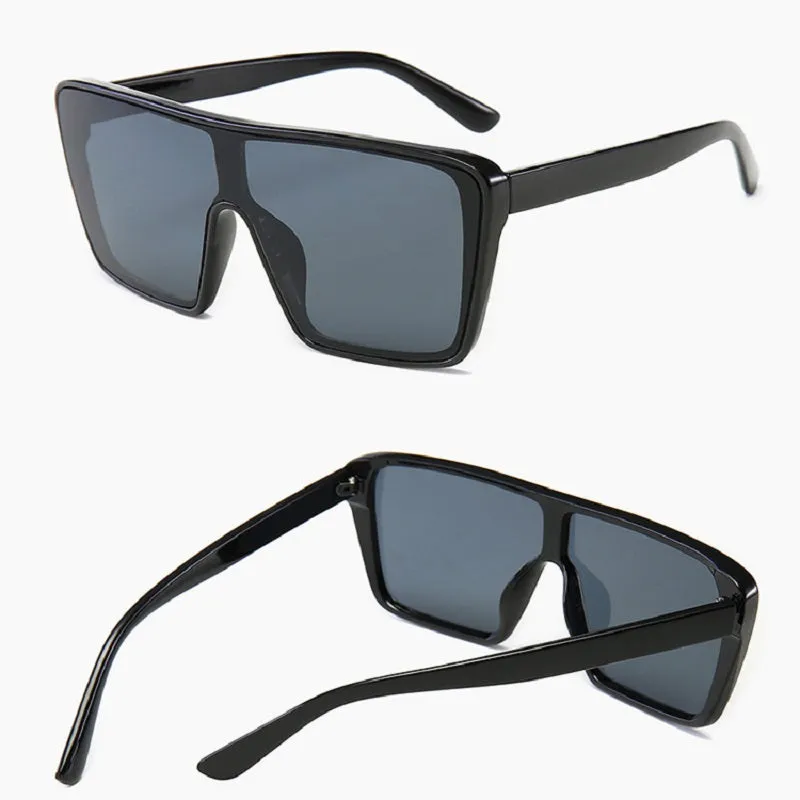 Retro Large Frame Sunglasses