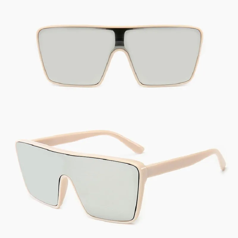 Retro Large Frame Sunglasses