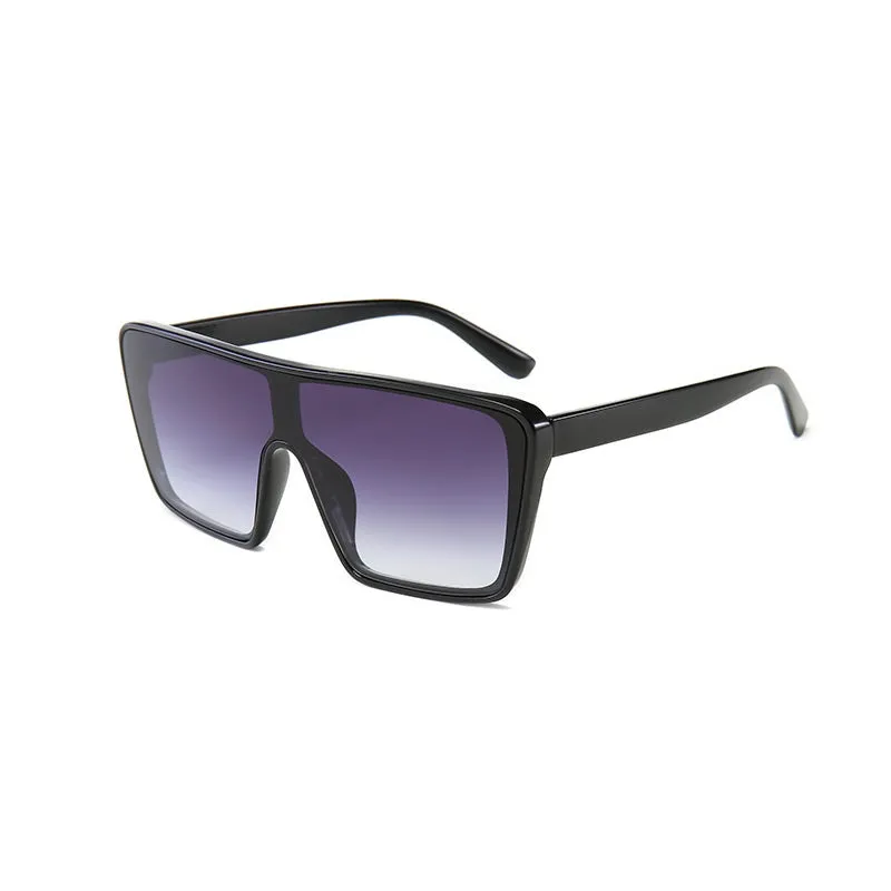 Retro Large Frame Sunglasses