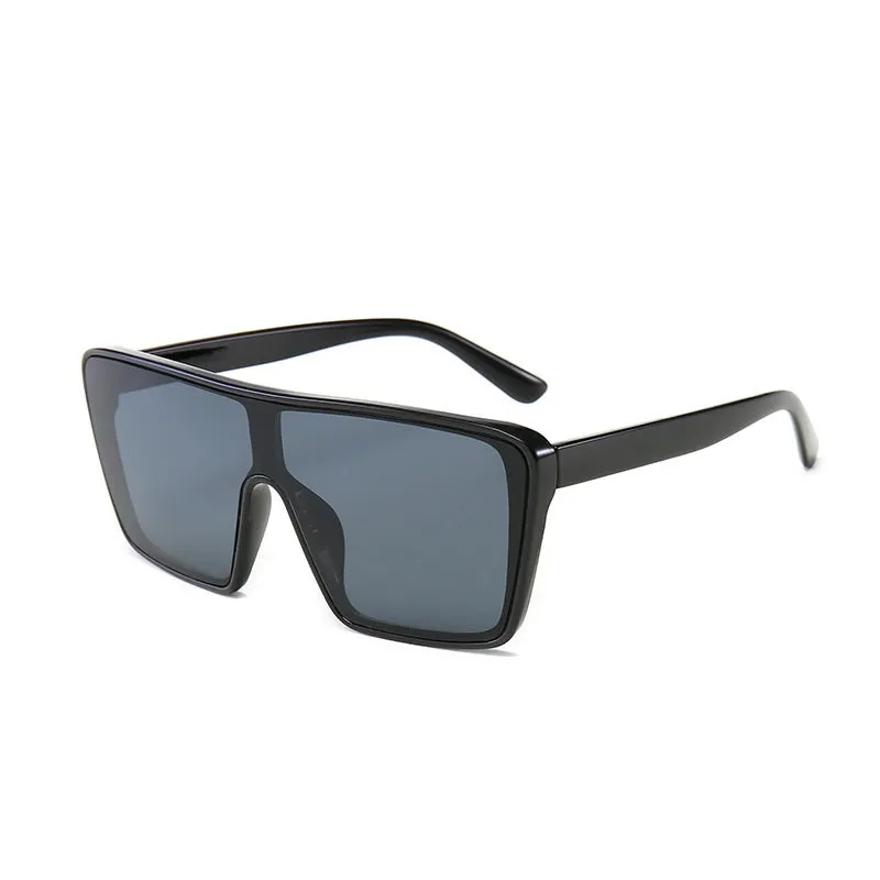 Retro Large Frame Sunglasses