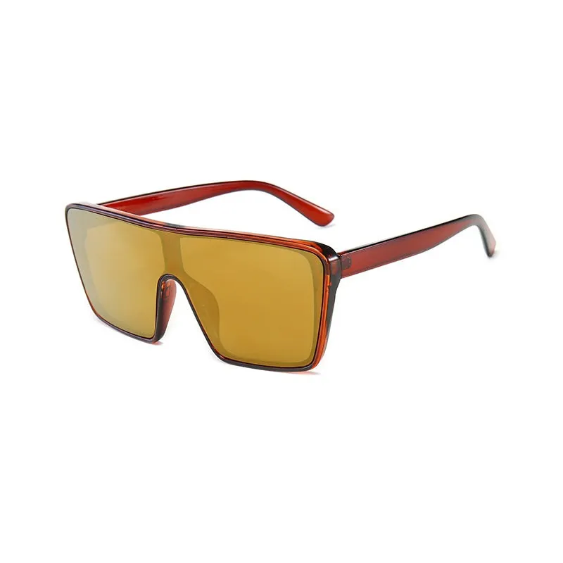 Retro Large Frame Sunglasses