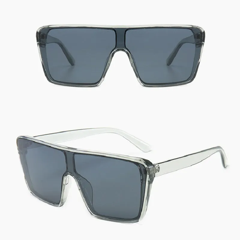 Retro Large Frame Sunglasses