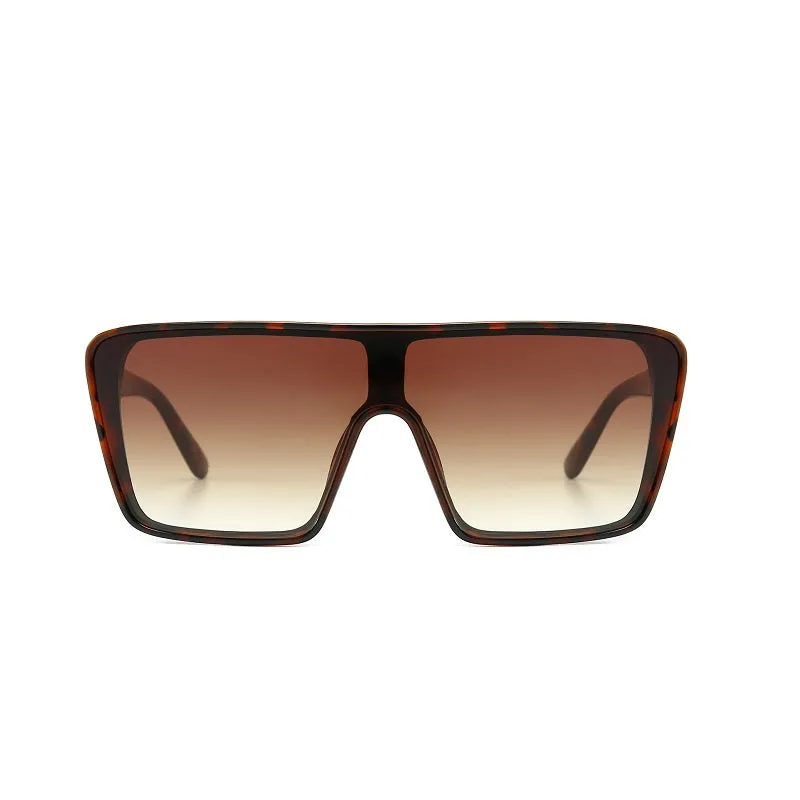 Retro Large Frame Sunglasses