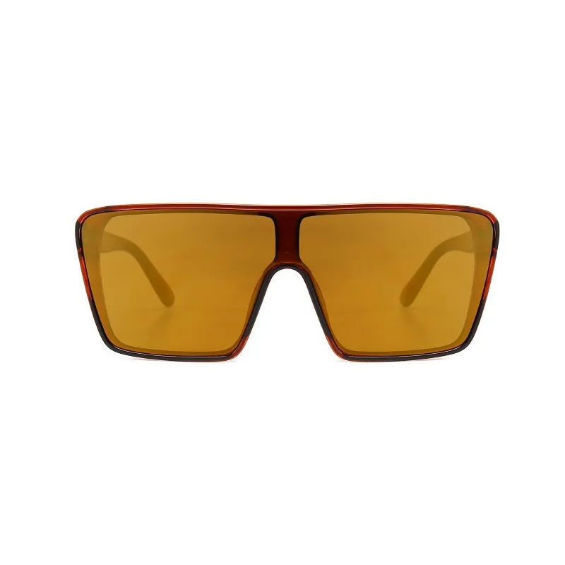 Retro Large Frame Sunglasses