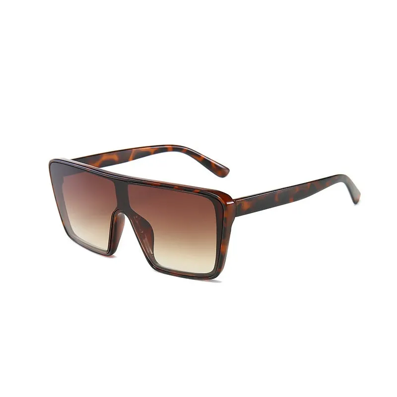 Retro Large Frame Sunglasses