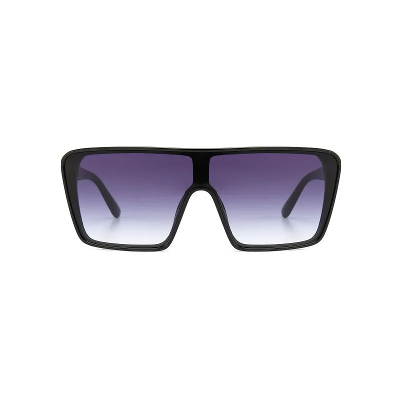 Retro Large Frame Sunglasses