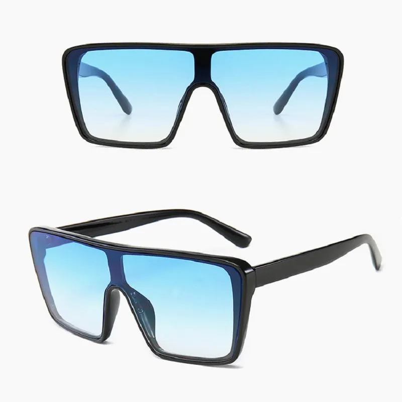 Retro Large Frame Sunglasses