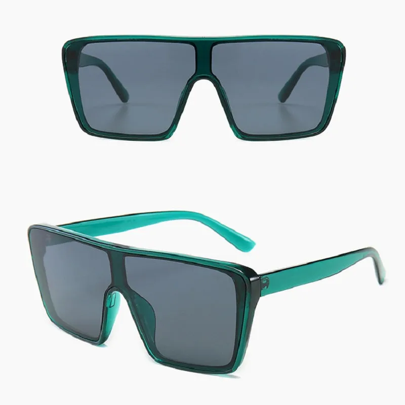 Retro Large Frame Sunglasses