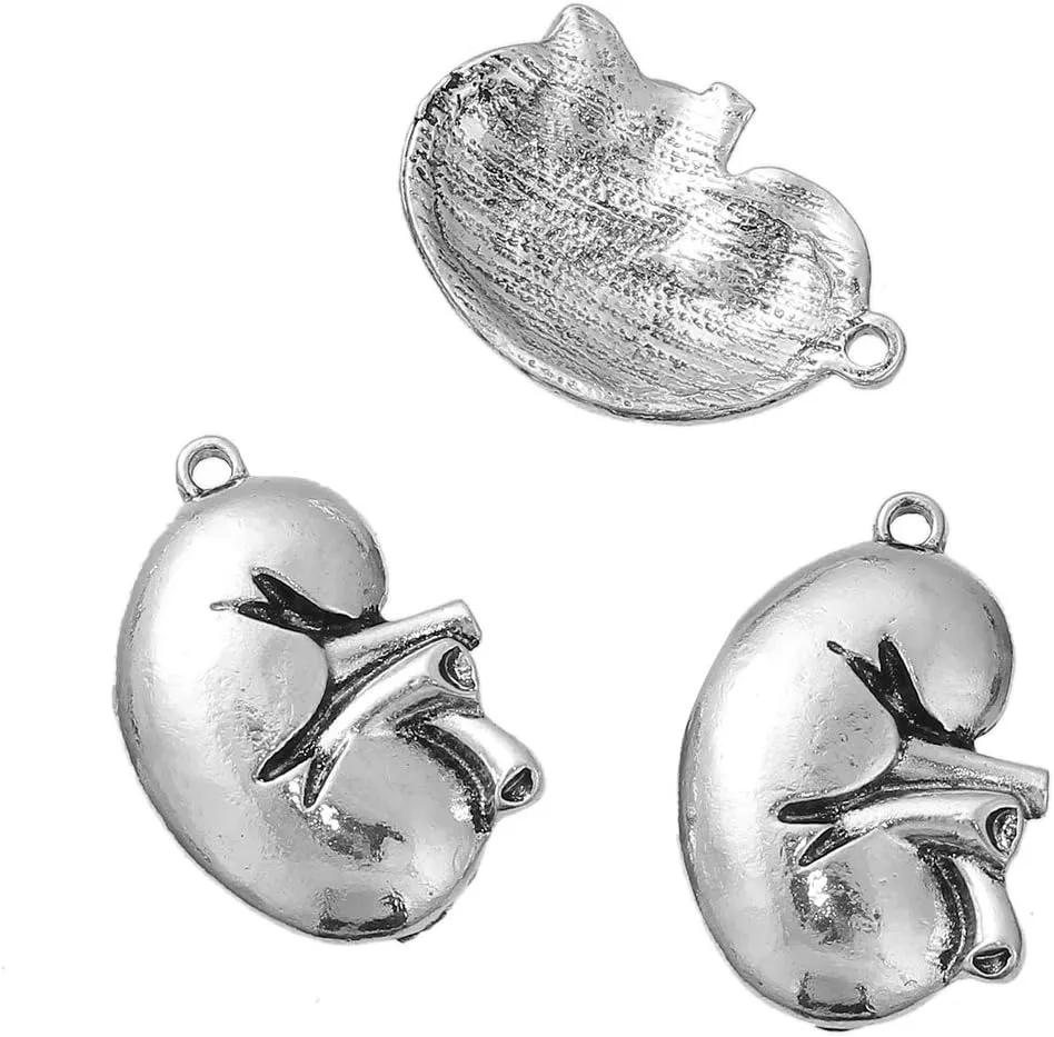 Sexy Sparkles Medical Anatomical 3D Charm Pendant ?C Unisex Accessory for Necklaces, Bracelets, and Keychains