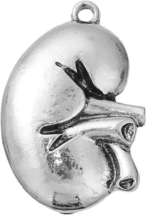 Sexy Sparkles Medical Anatomical 3D Charm Pendant ?C Unisex Accessory for Necklaces, Bracelets, and Keychains