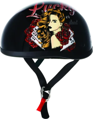 Skid Lids Lucky Lady Original Helmet - Small
