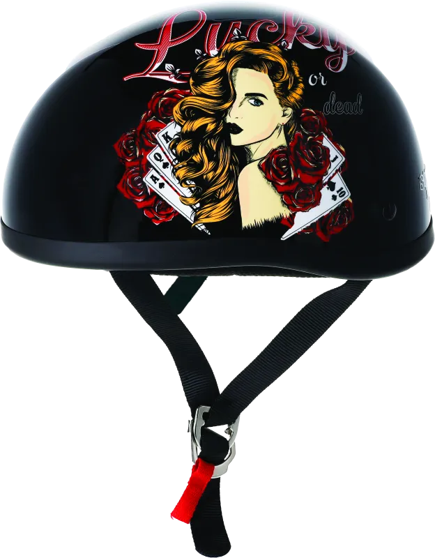 Skid Lids Lucky Lady Original Helmet - Small