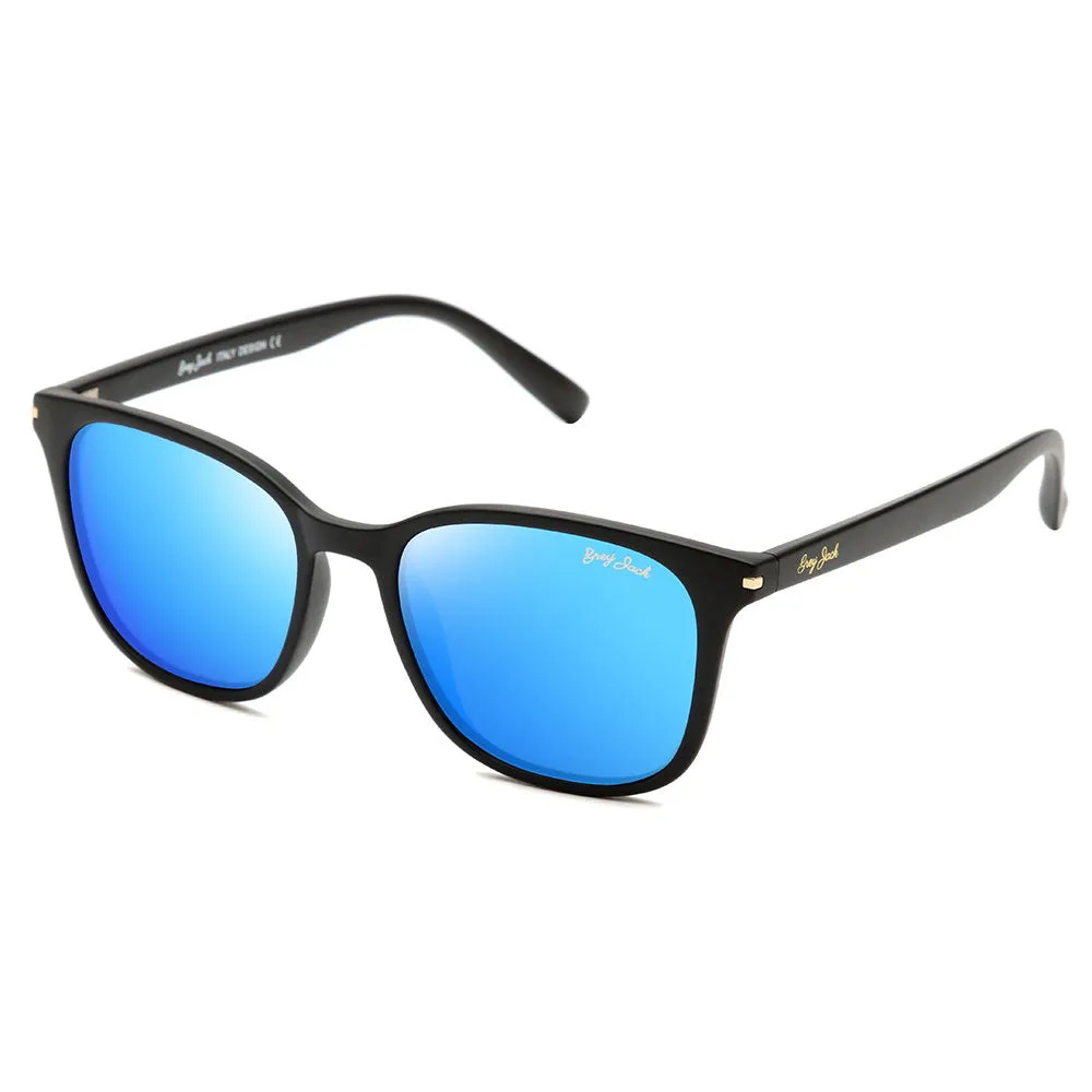 TR90 Retro Rectangle Glasses for Driving Traveling Polarized UV Protection 1312