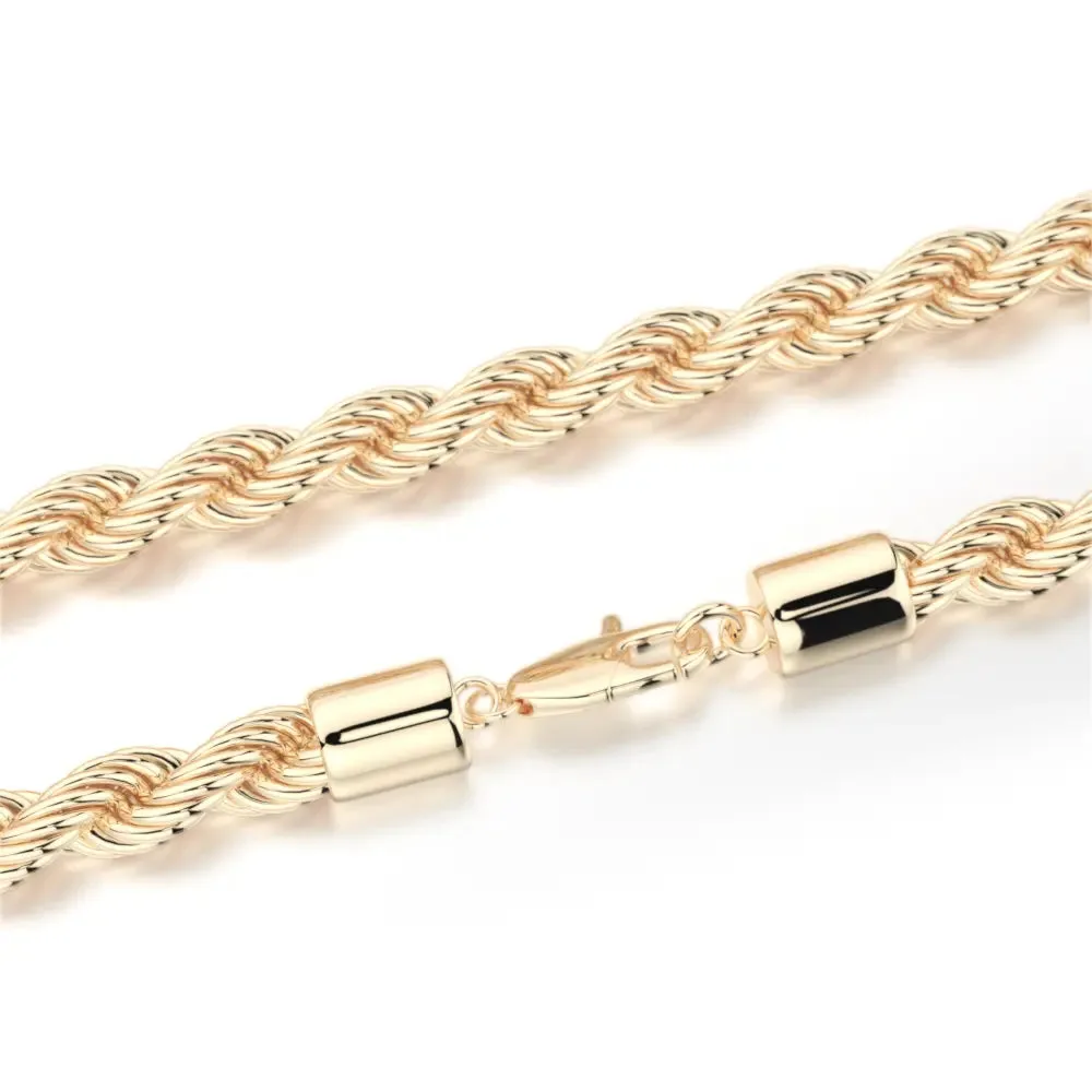 Women's Gold Rope Chain 2.5mm