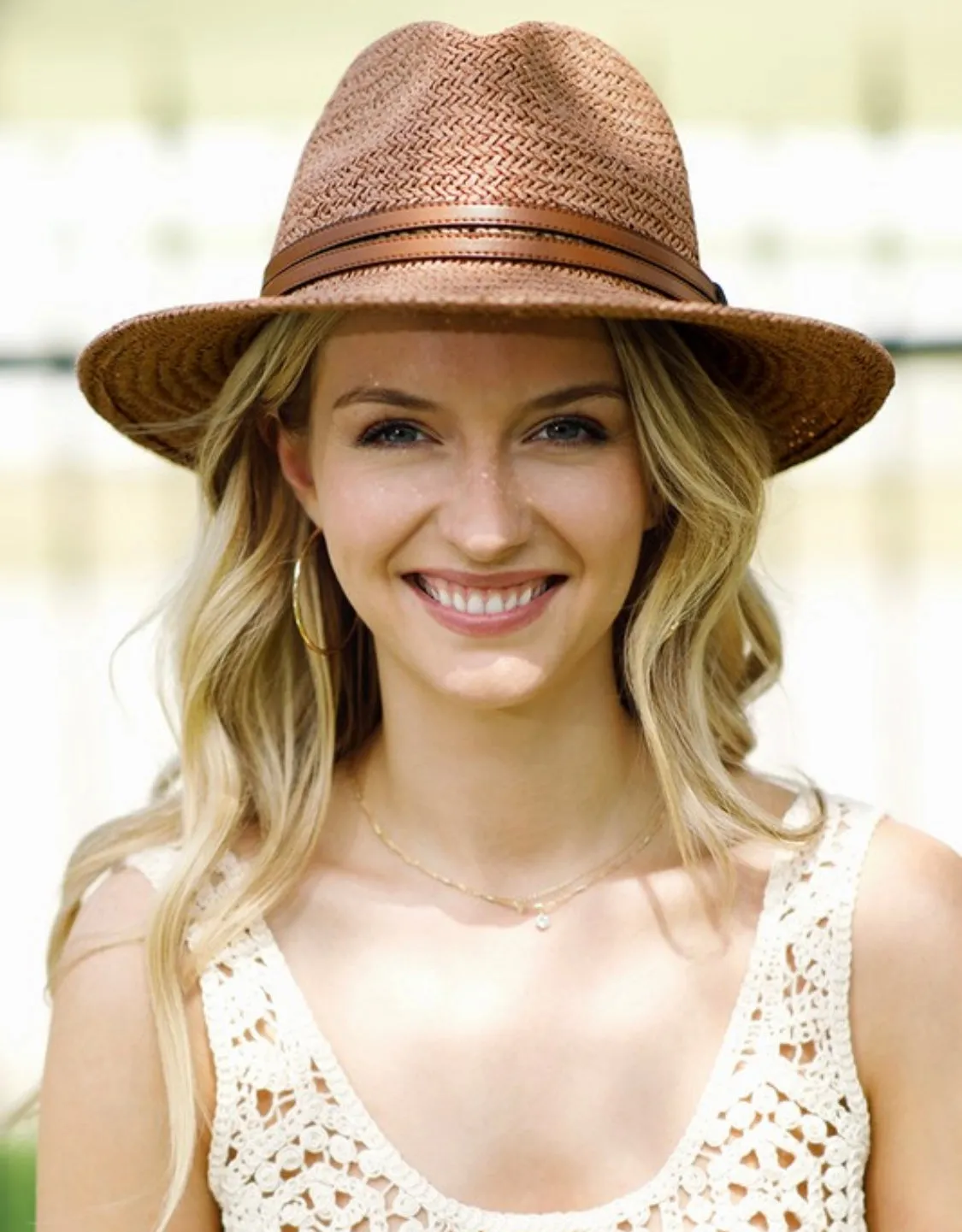 Woven Panama Hat