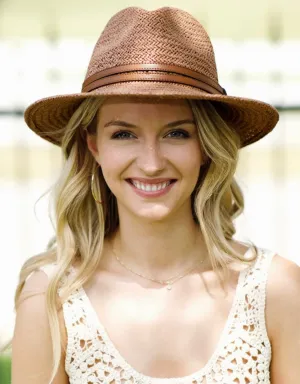 Woven Panama Hat