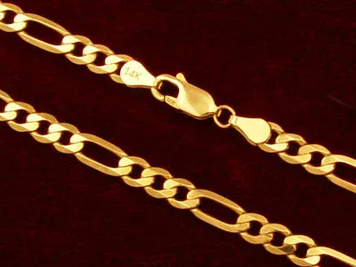 Yellow Gold Figaro Chain