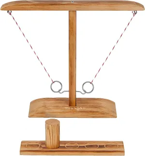 Yes4All Ring Toss Wall Game/Indoor & Outdoor Game for Adults, Camping, Party