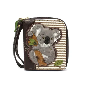 Zip Around Wallet - Koala